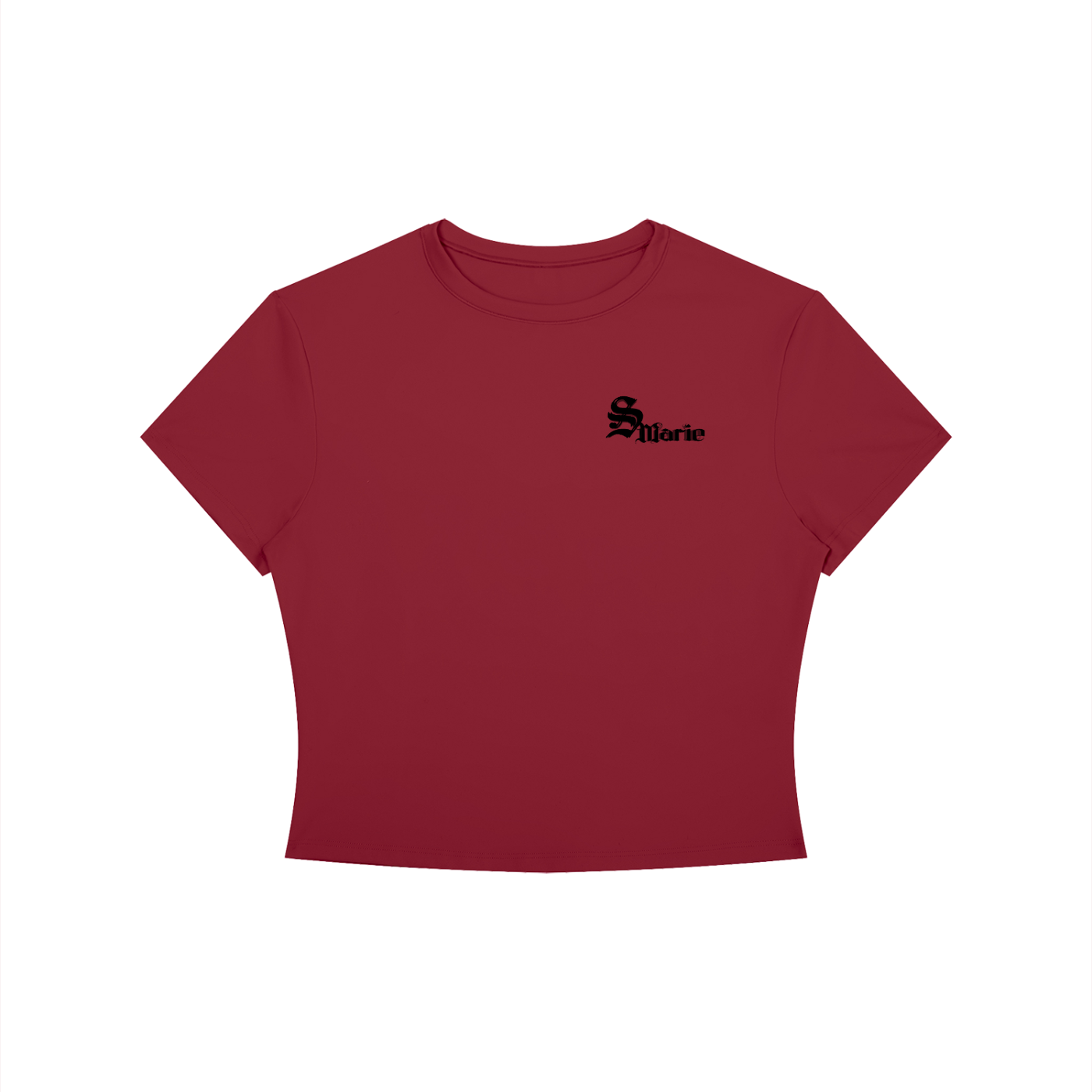 Women's Crewneck Crop T-Shirt