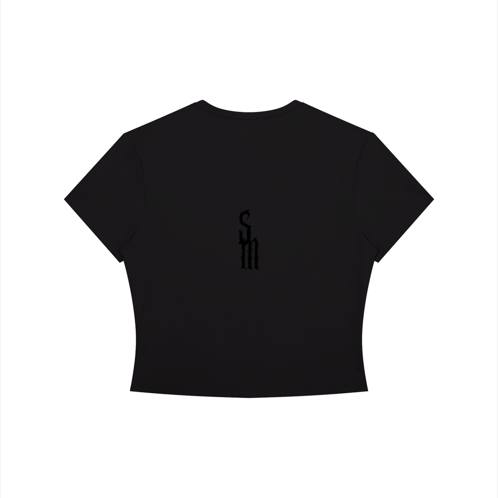 Women's Crewneck Crop T-Shirt