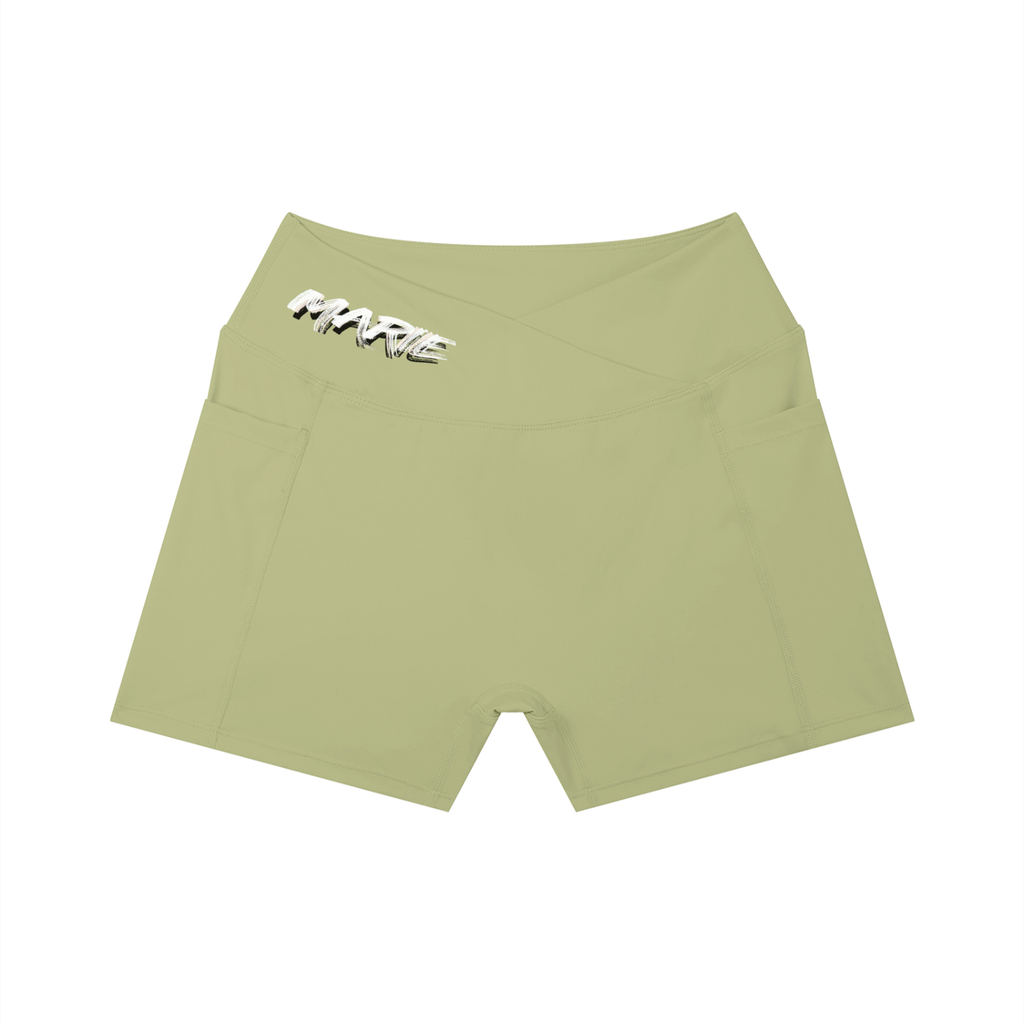 Women’s High Rise Pocket Yoga Shorts