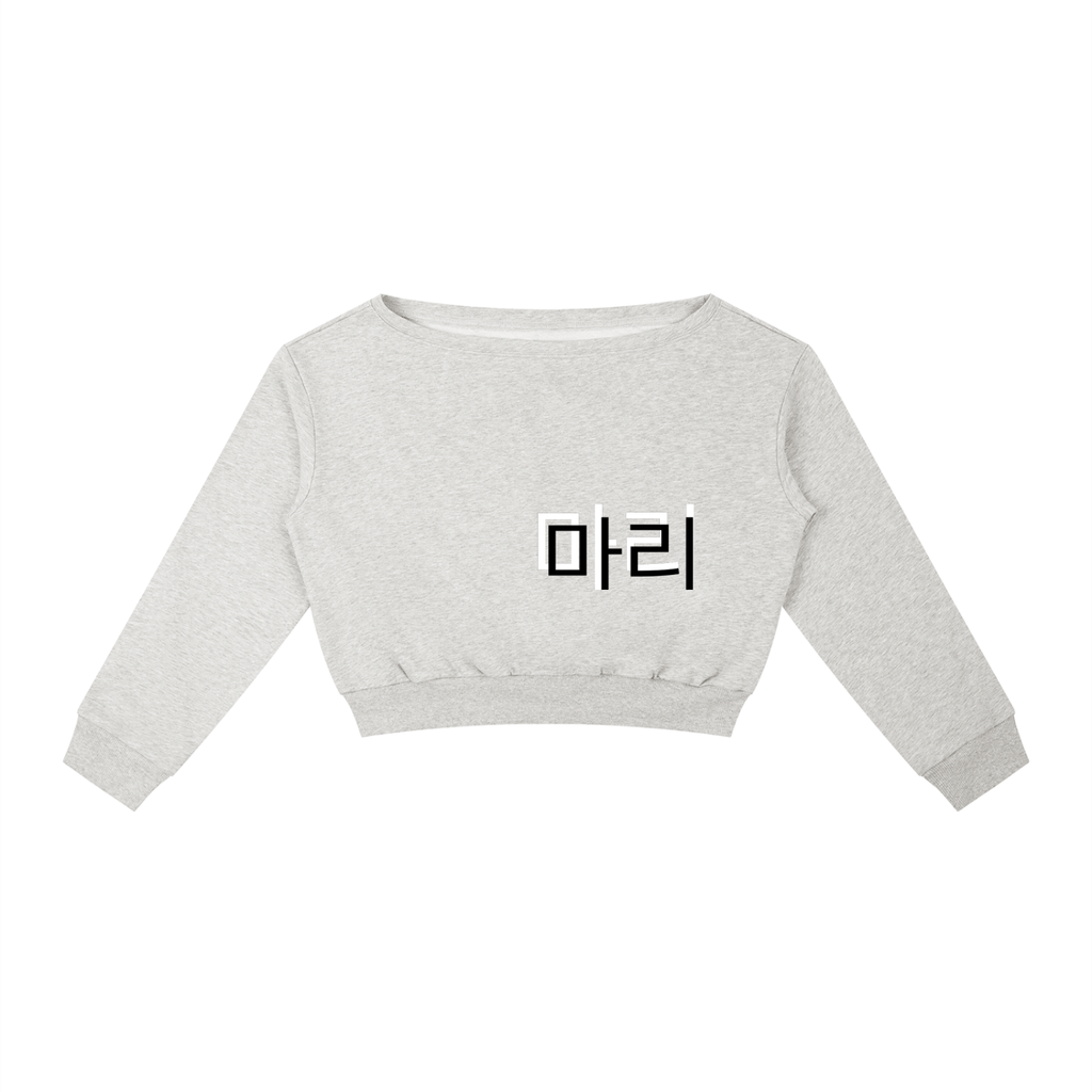 Women's Off-Shoulder Sweatshirt