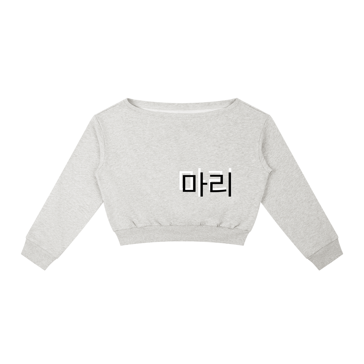 Women's Off-Shoulder Sweatshirt