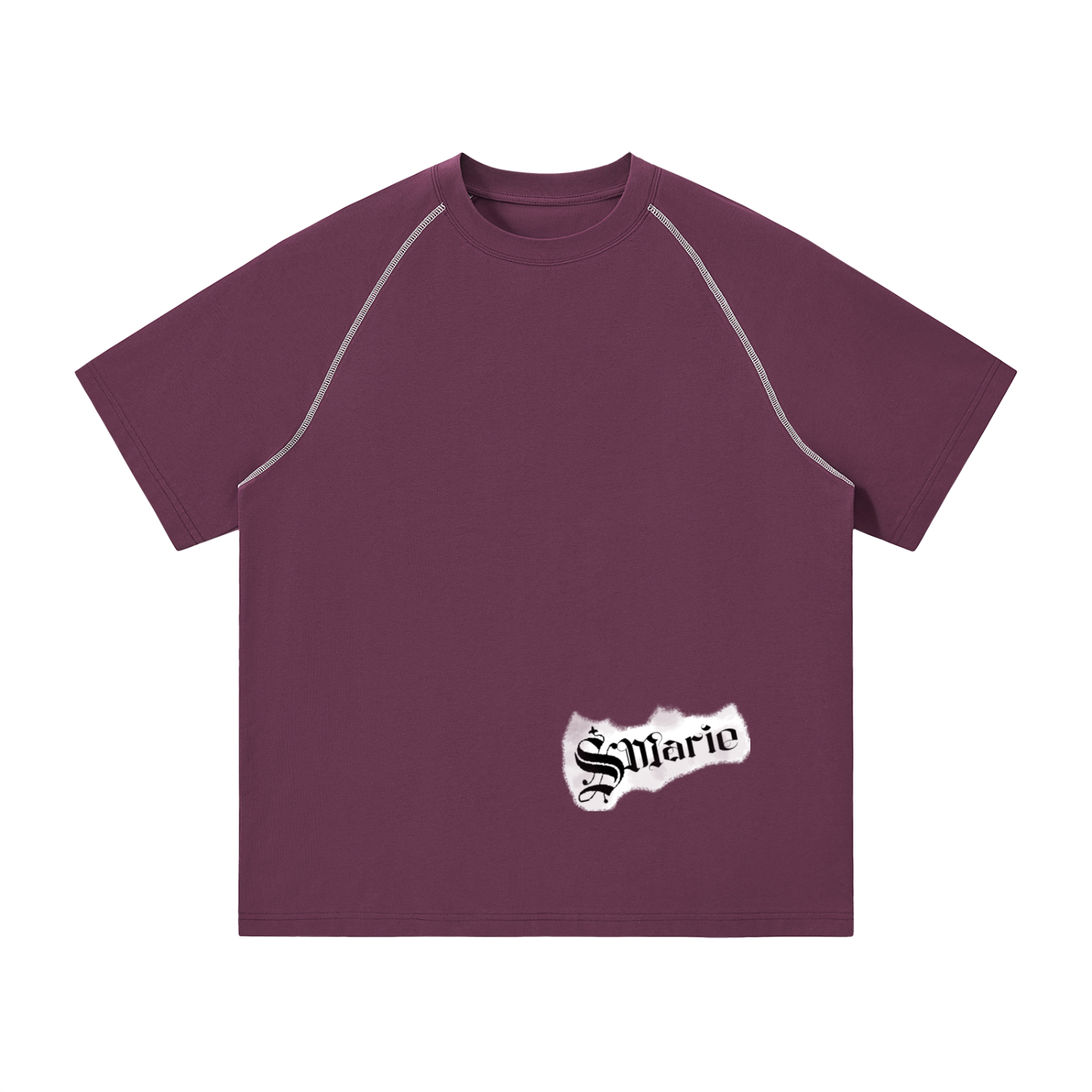 Unisex Contrast Stitch Raglan T-Shirt