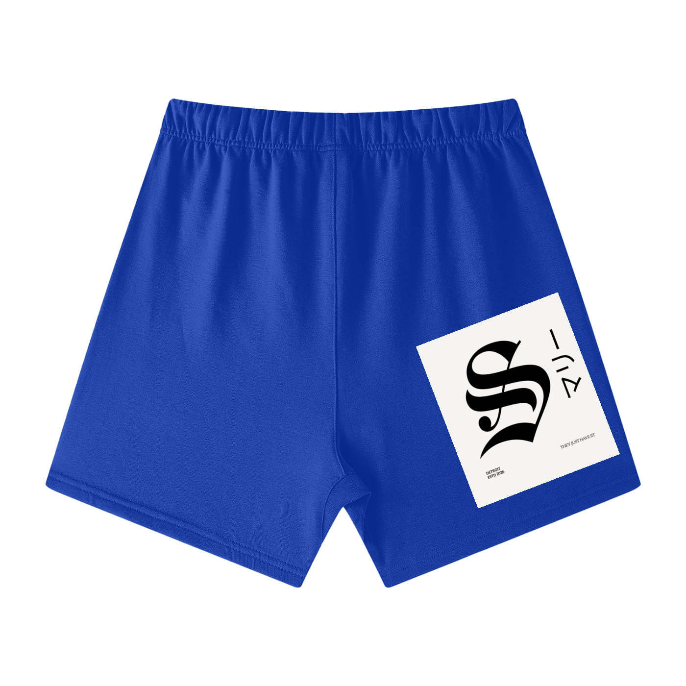 Unisex Earth Tone Loose Fit Cotton Shorts