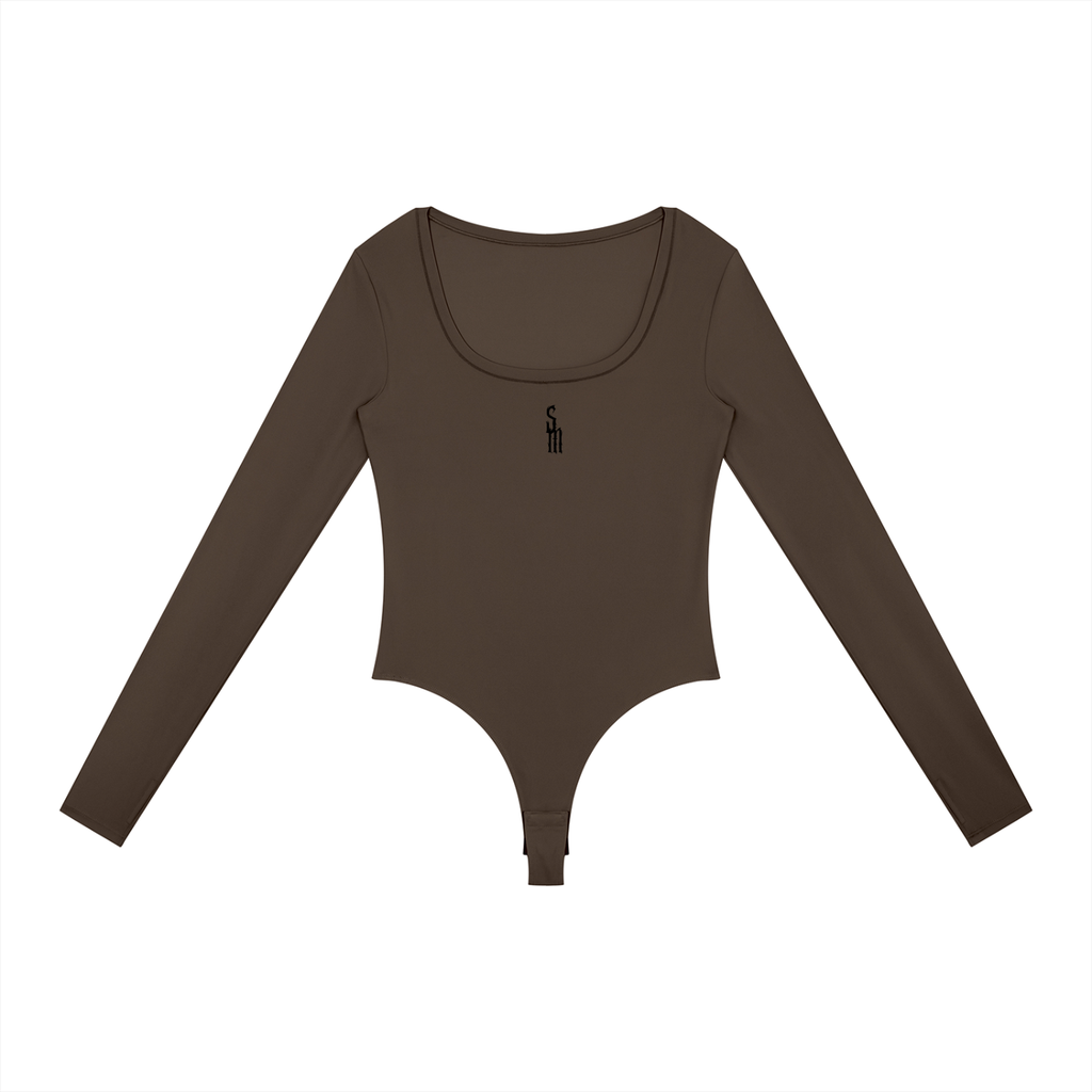 Women's Tight Long Sleeve Yoga Bodysuit