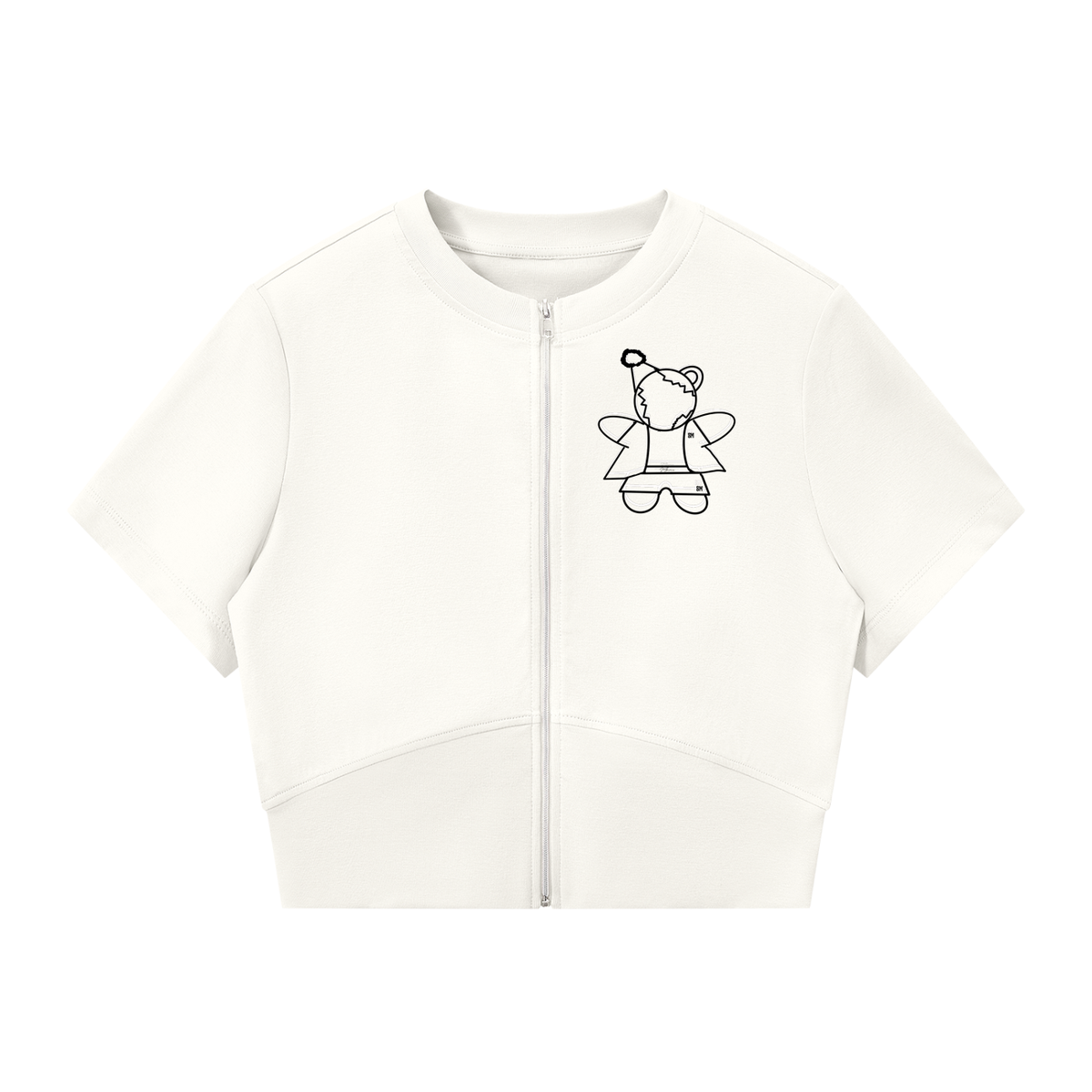 Women’s Paneling Full Zip T-Shirt