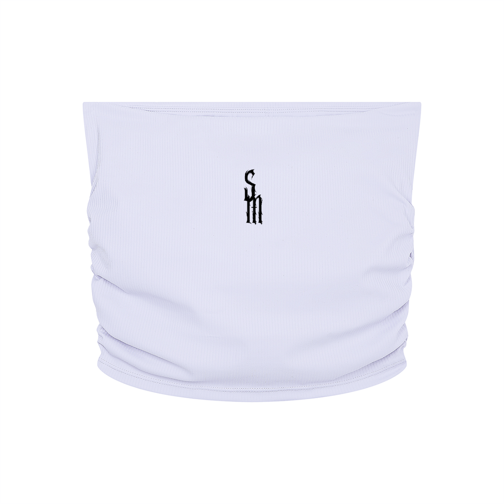 Women’s Ruched Cropped Yoga Tube Top