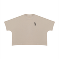 Unisex Heavyweight Boxy Raw Edge T-Shirt