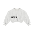 Women's Boxy Cropped Crewneck Sweatshirt