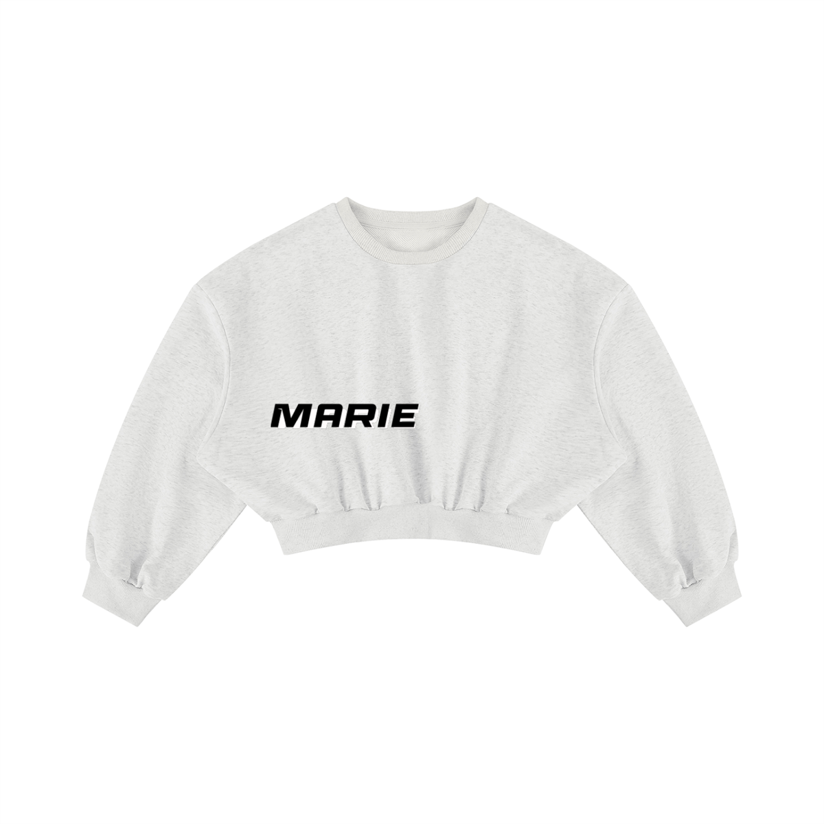 Women's Boxy Cropped Crewneck Sweatshirt