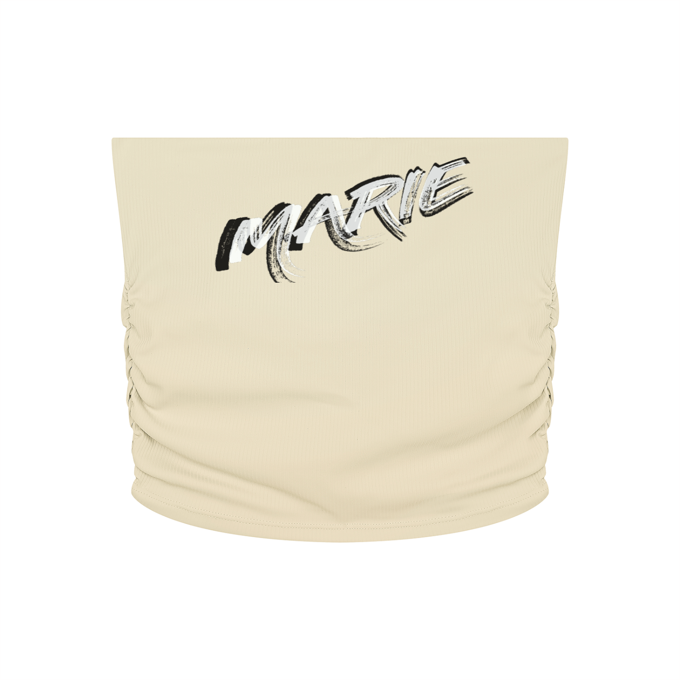 Women’s Ruched Cropped Yoga Tube Top