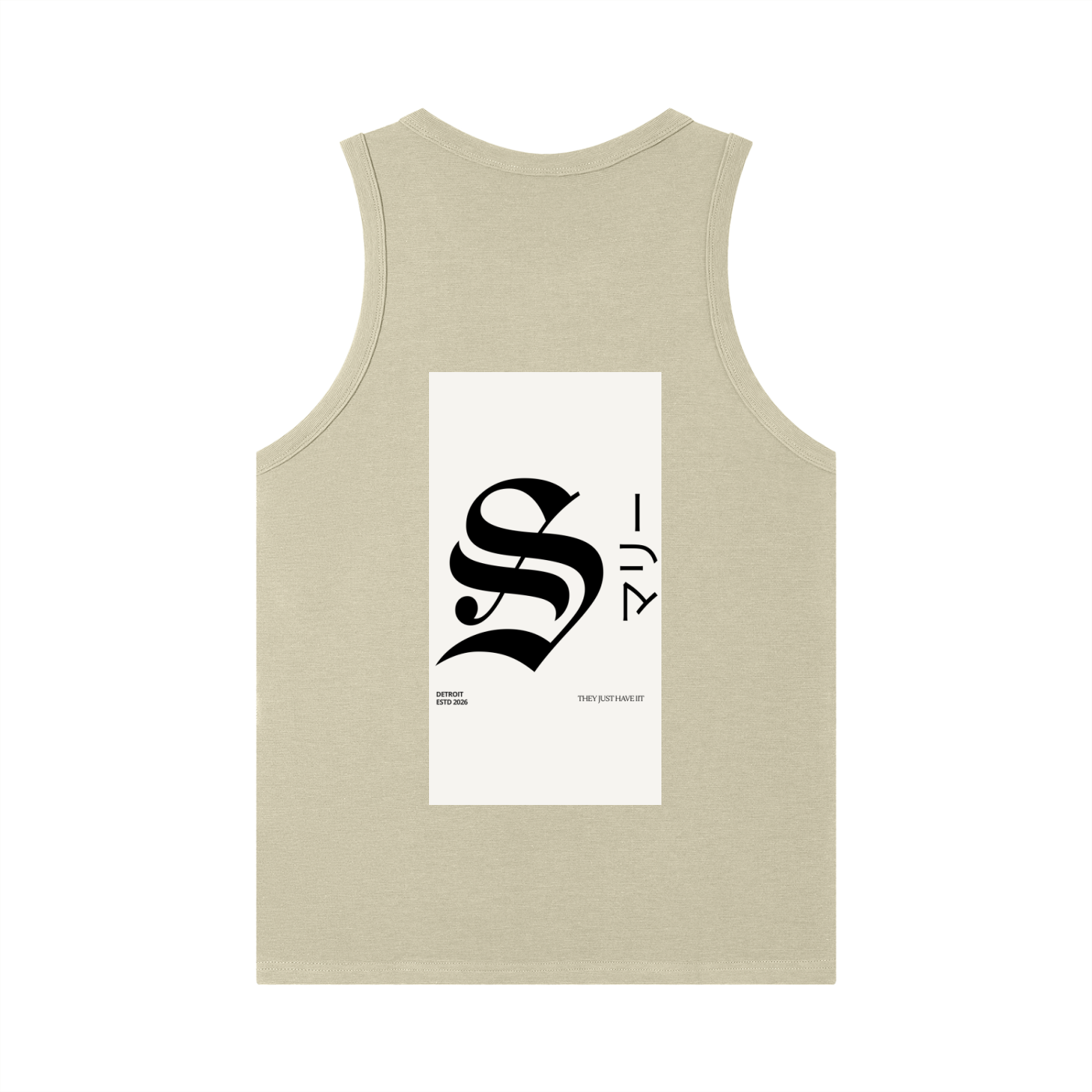Men's Heavyweight Ribbed Tank Top