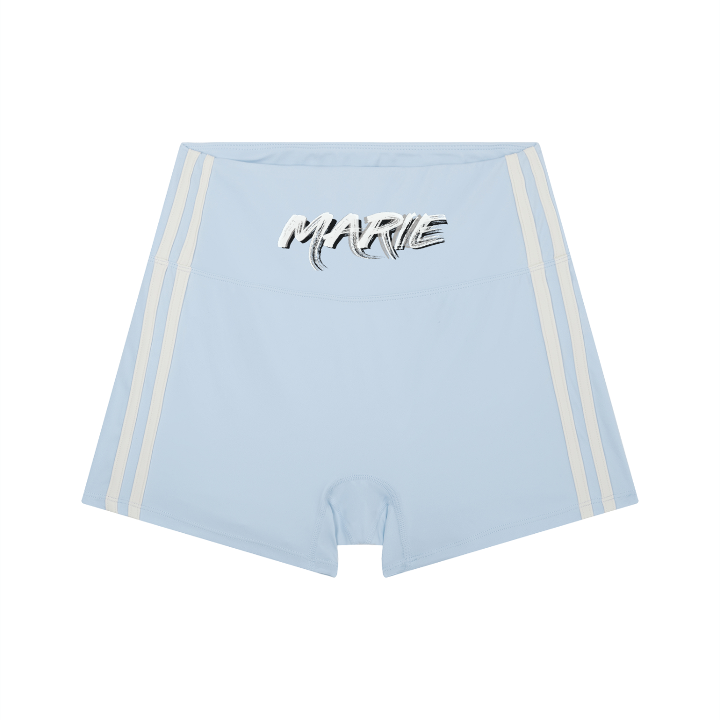 Women’s High-Waist Color Block Yoga Shorts