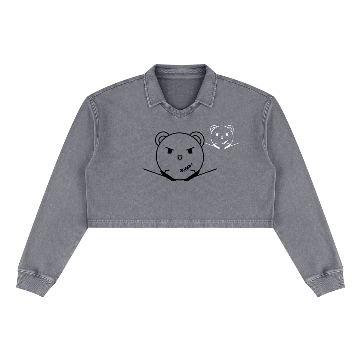 Women’s Vintage Wash Crop Sweatshirt