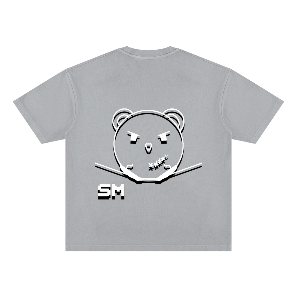 Unisex Vintage Wash Paneling T-Shirt