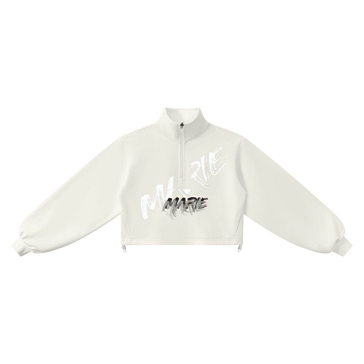 Women’s Mock-Neck Quarter-Zip Sweatshirt