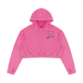 Women’s Mineral Washed Crop Hoodie