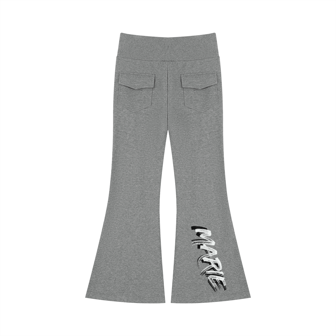 Women's Drawstring Flared Leg Pants