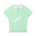 Women’s Slim Fit Quarter-Zip Polo Shirt