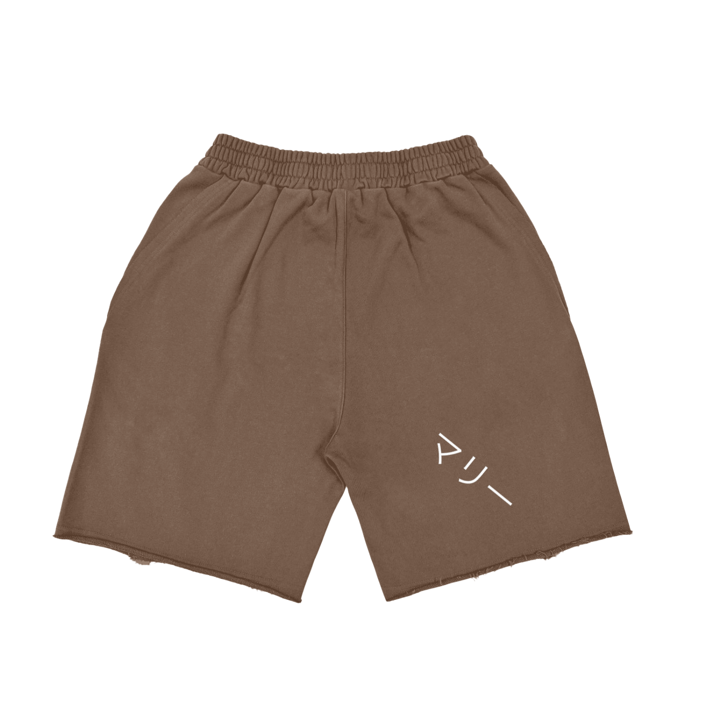 Vintage Washed Tiger Stripes Short Pants