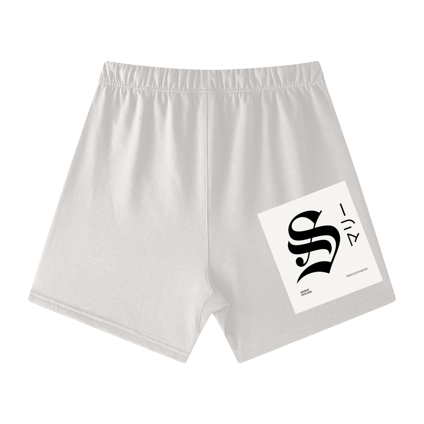 Unisex Earth Tone Loose Fit Cotton Shorts