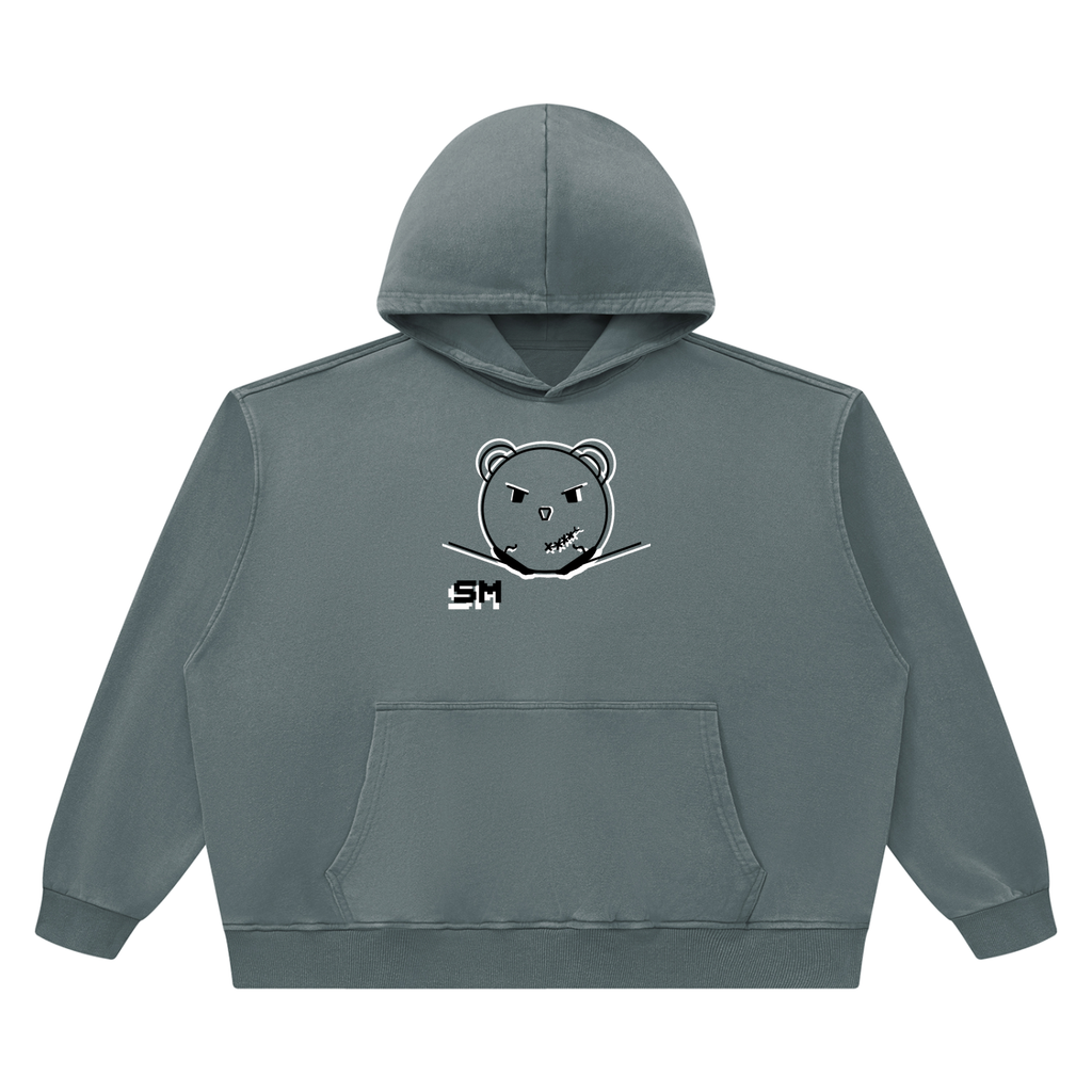 Unisex Heavyweight Vintage Wash Boxy Hoodie