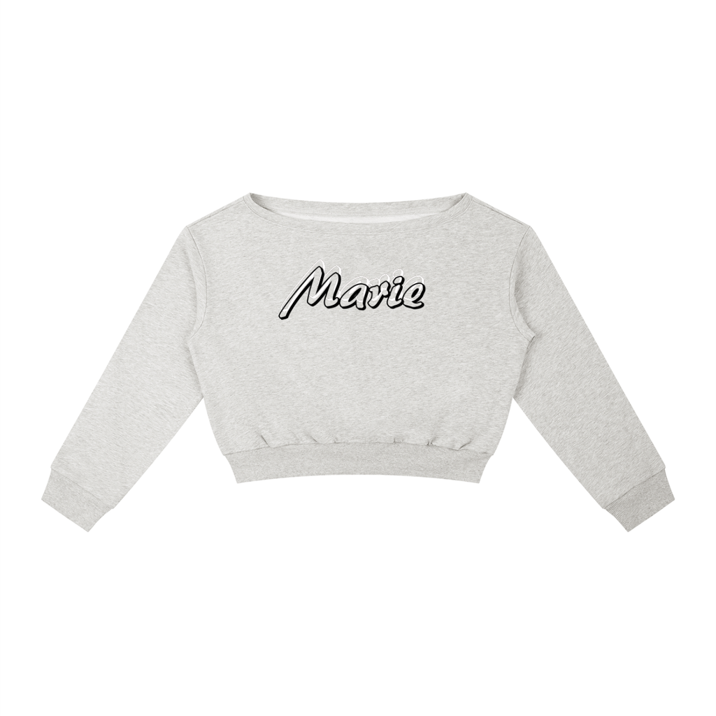 Women's Off-Shoulder Sweatshirt