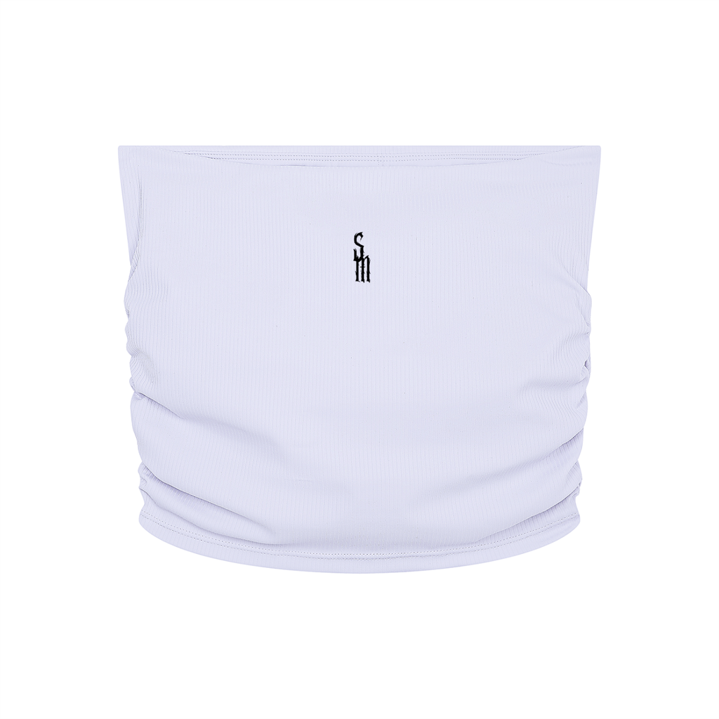 Women’s Ruched Cropped Yoga Tube Top