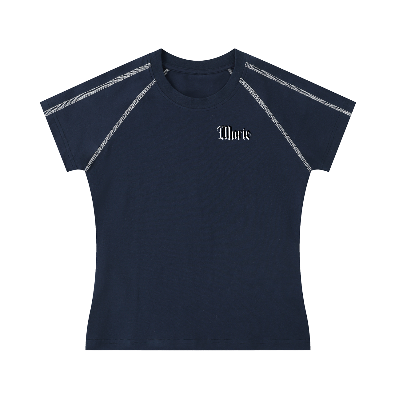 Women's Contrast Stitch Raglan T-Shirt