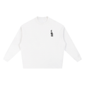 Knitted Round Neck Oversize Sweatshirt