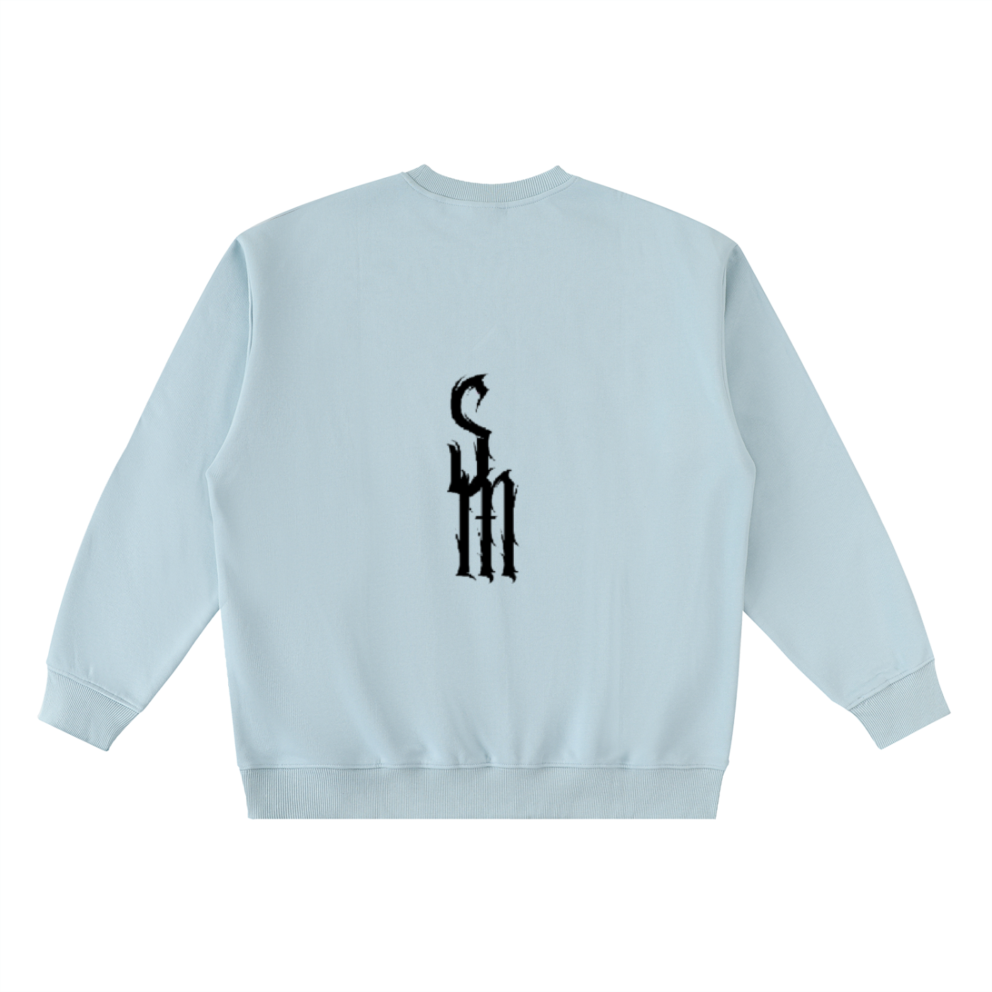 Oversized Crewneck Taped Sweatshirt