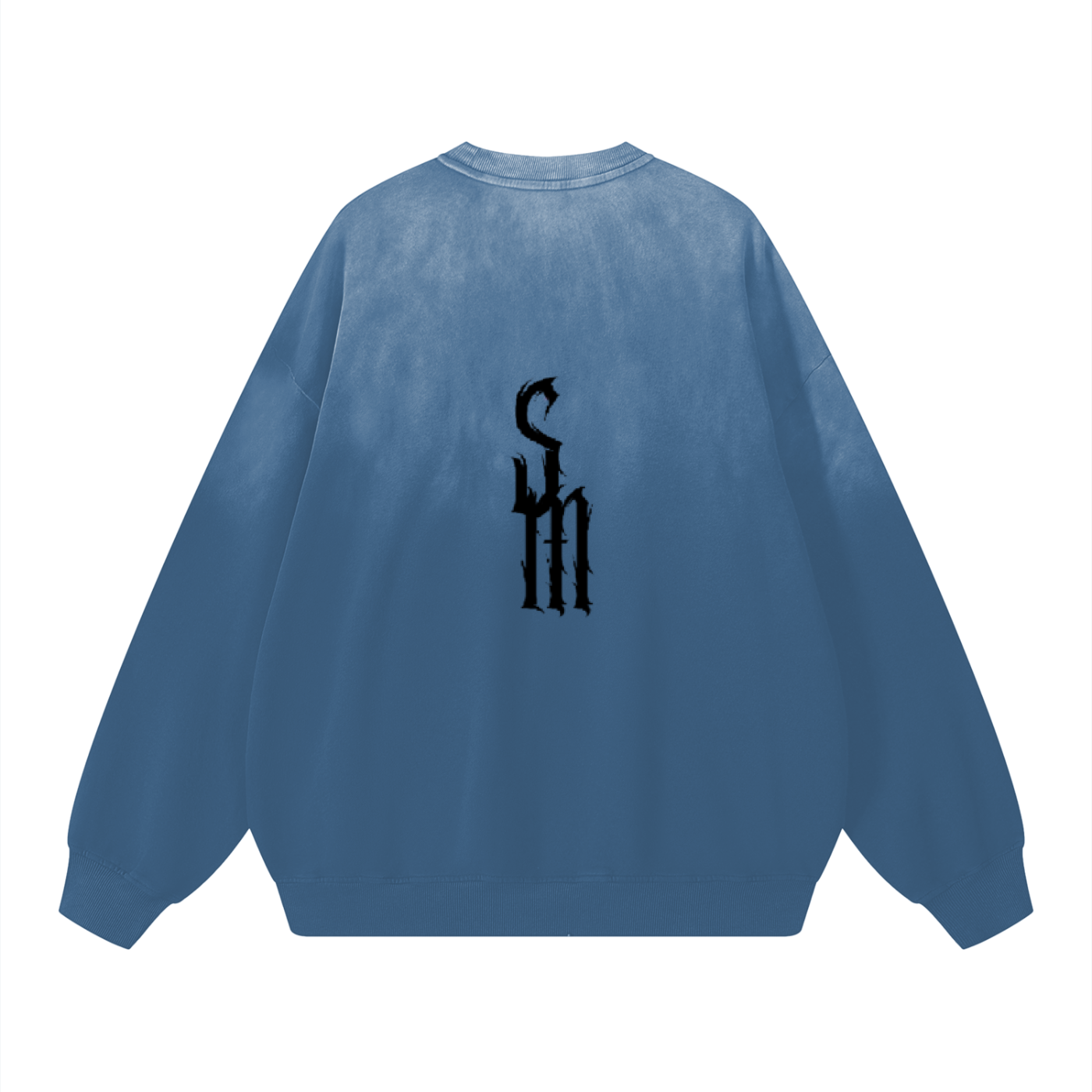 Sunfade Drop-Shoulder Cotton Sweatshirt