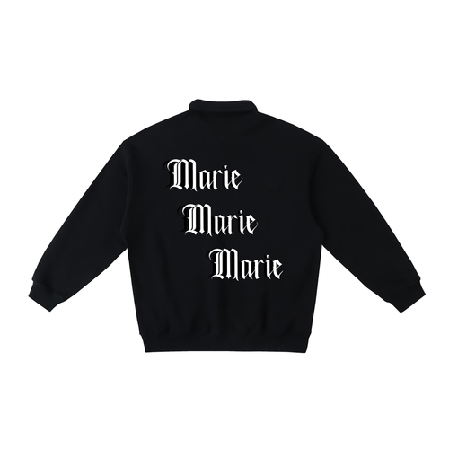 Heavyweight Polo-Collar Sweatshirt