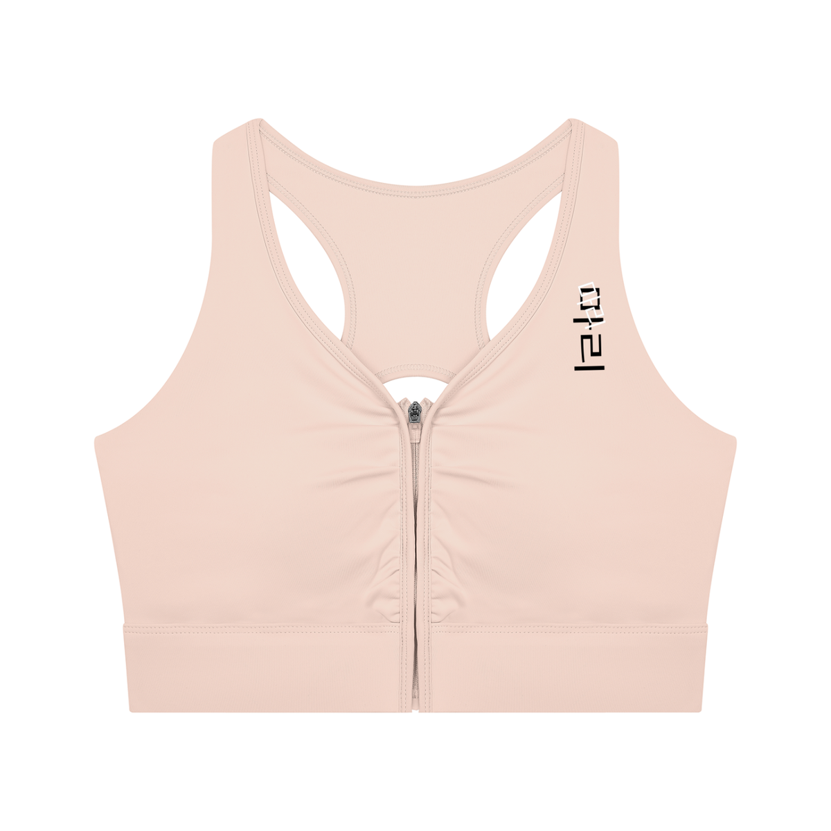 Women’s Cropped Zip Yoga Sports Bra