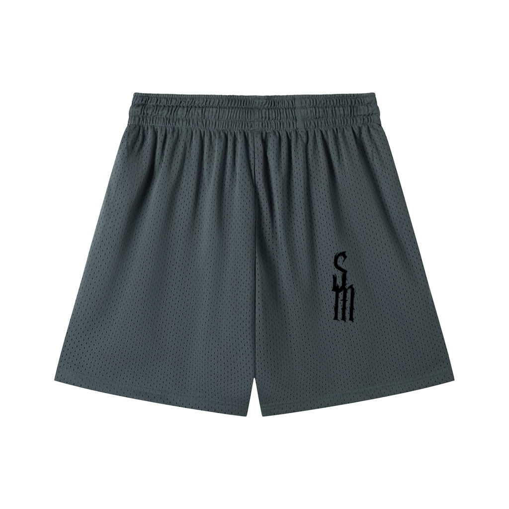 Mesh Drawstring Shorts