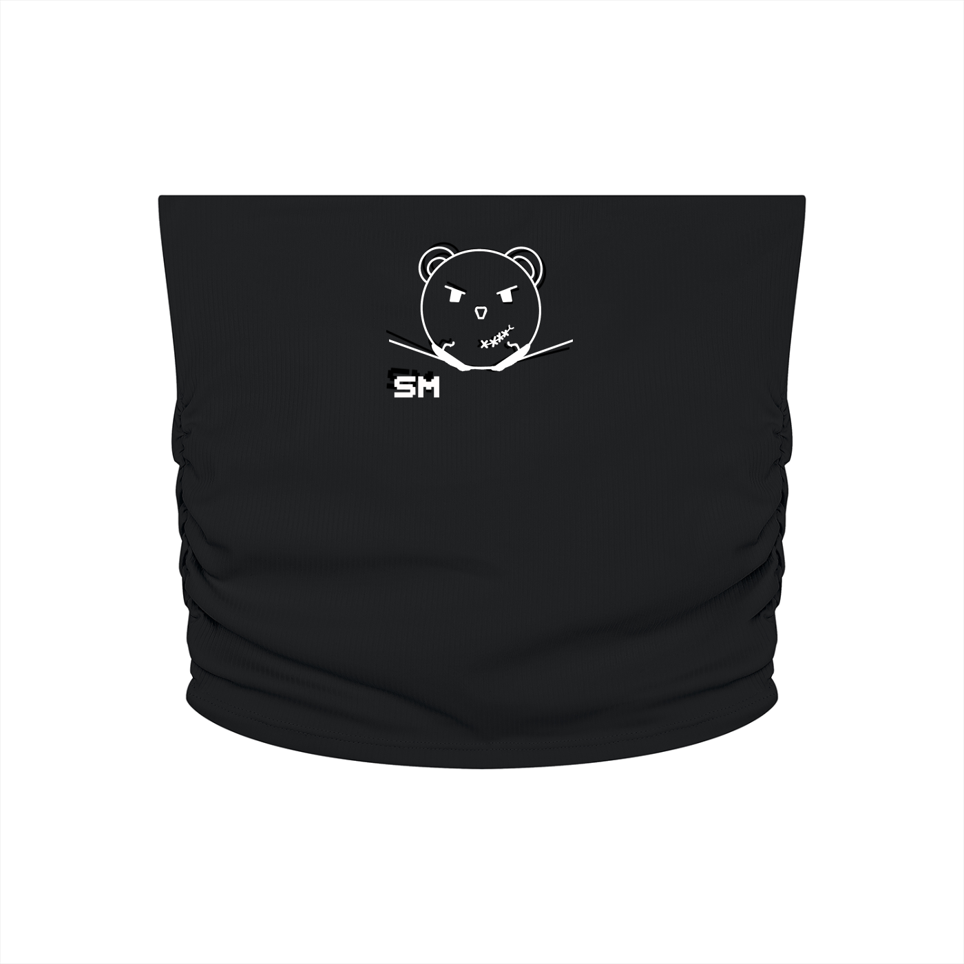 Women’s Ruched Cropped Yoga Tube Top