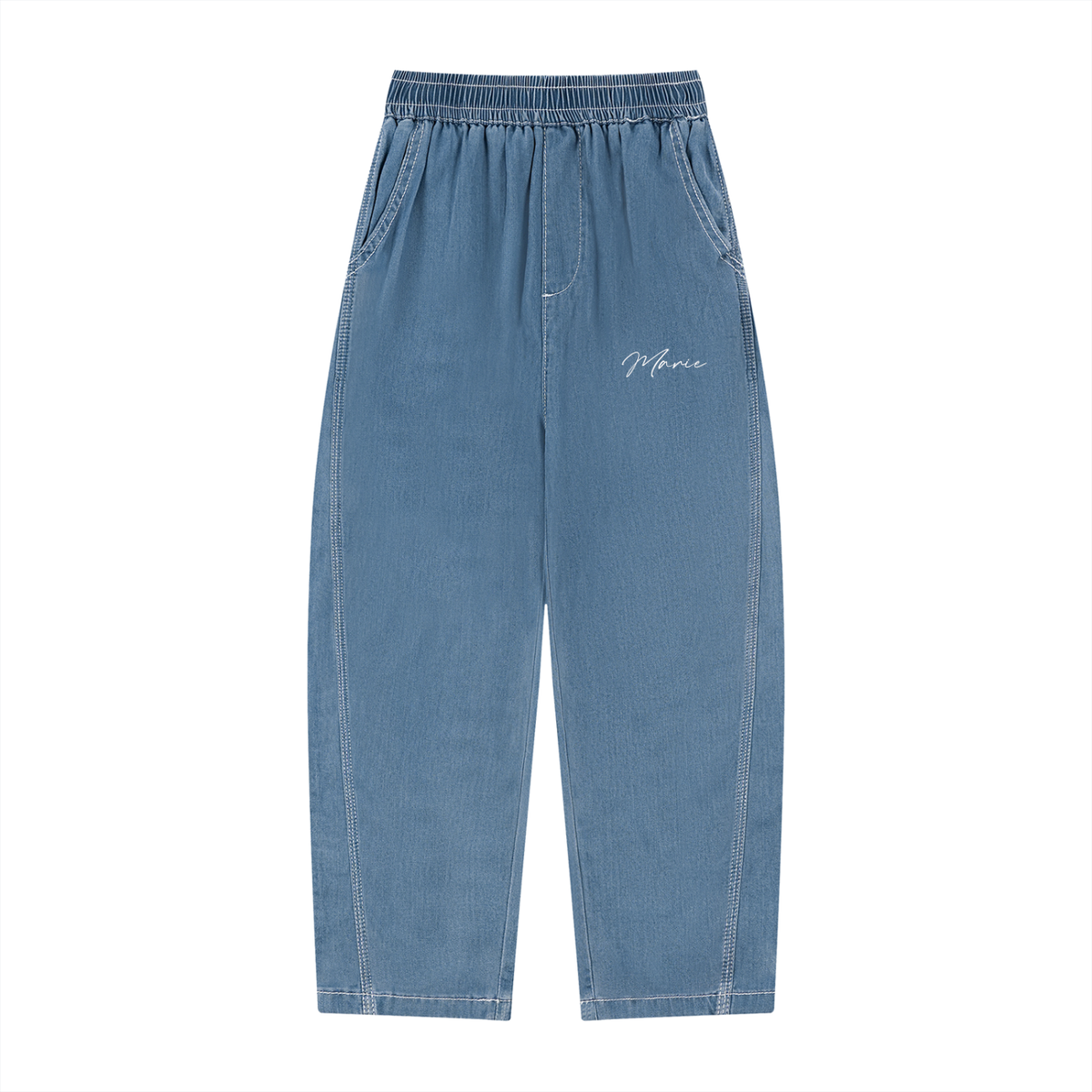 Kid’s Vintage Wash Straight Leg Jeans
