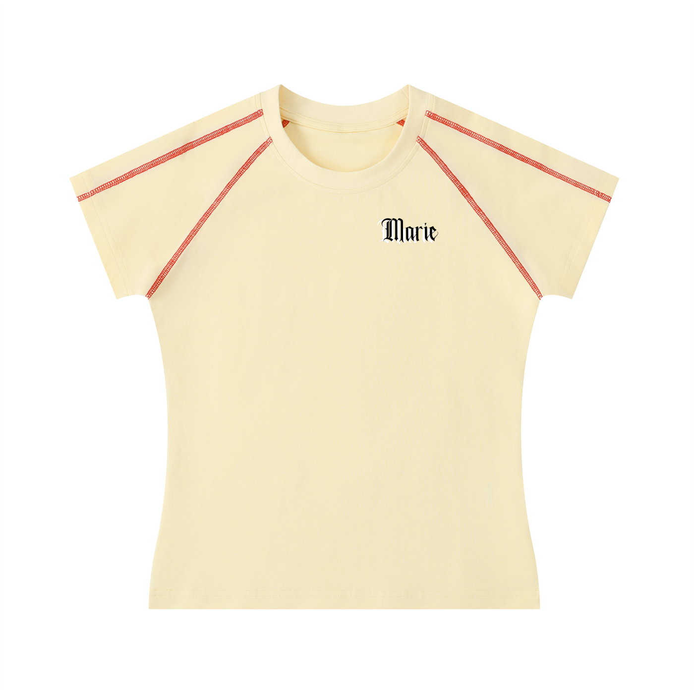 Women's Contrast Stitch Raglan T-Shirt