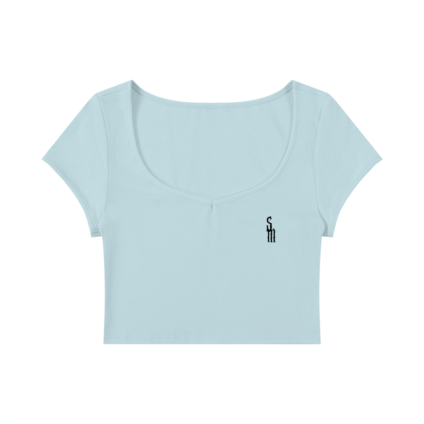 Women's Slim Cap Sleeve Crop T-Shirt