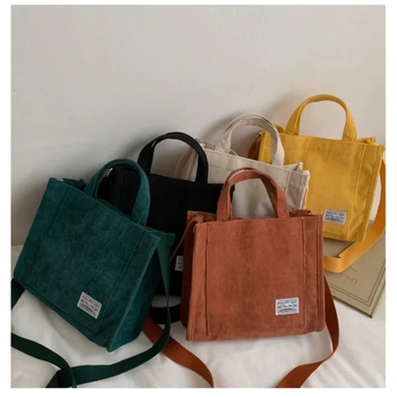 Corduroy Totes Bags