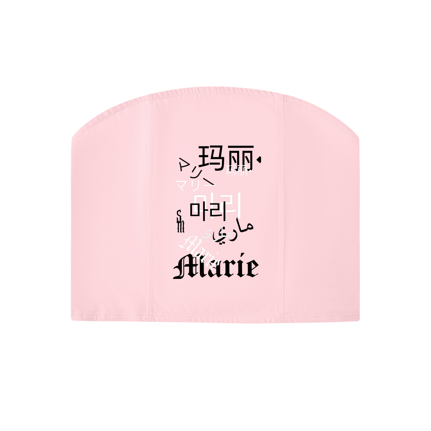 Women's  Cropped Tube Top