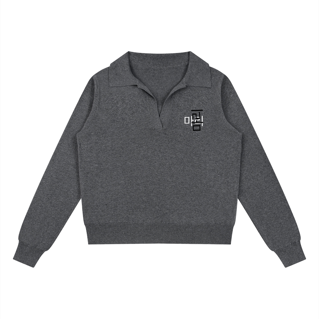 Women’s Collared Pullover Knit Sweater
