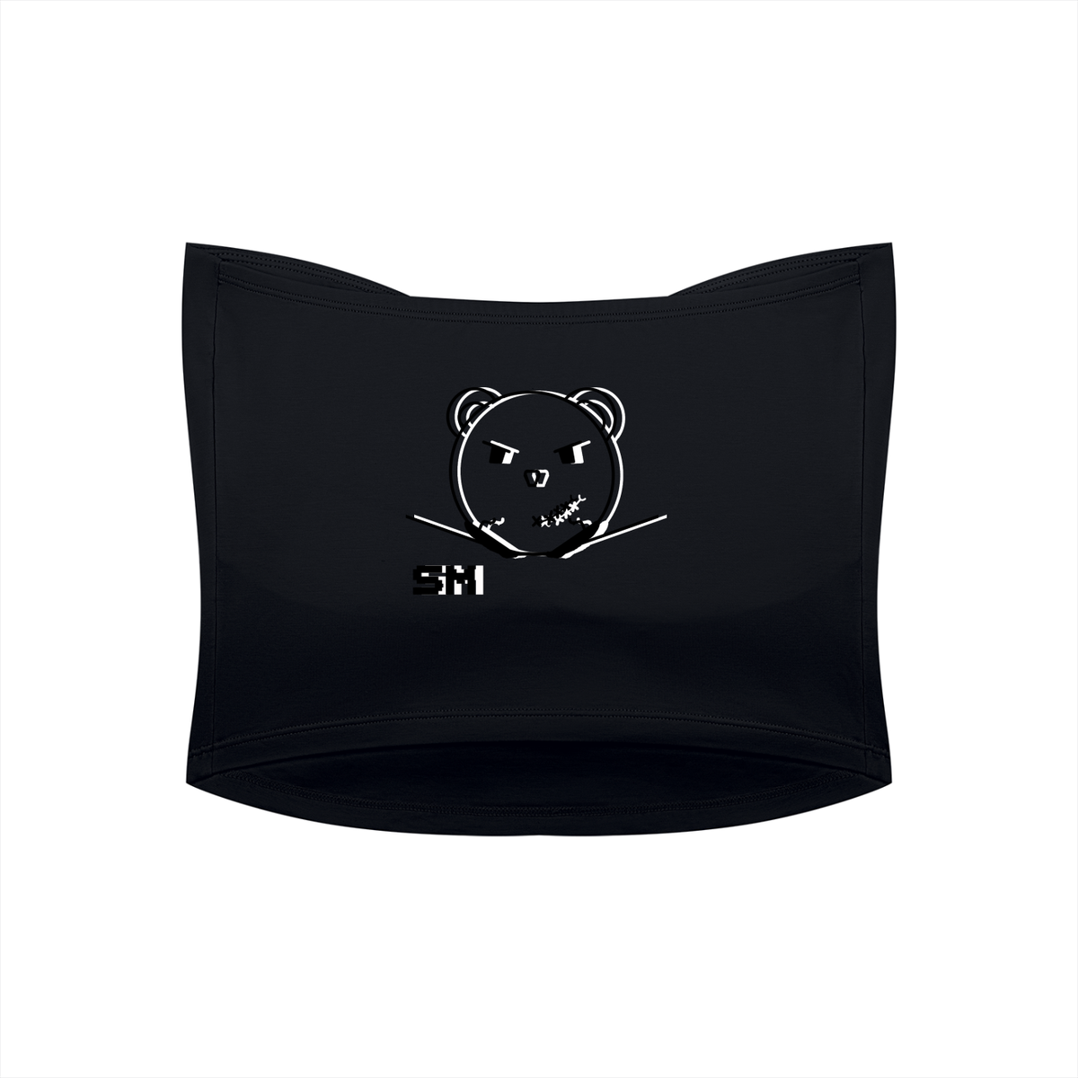 Women's Ruched Cropped Tube Top