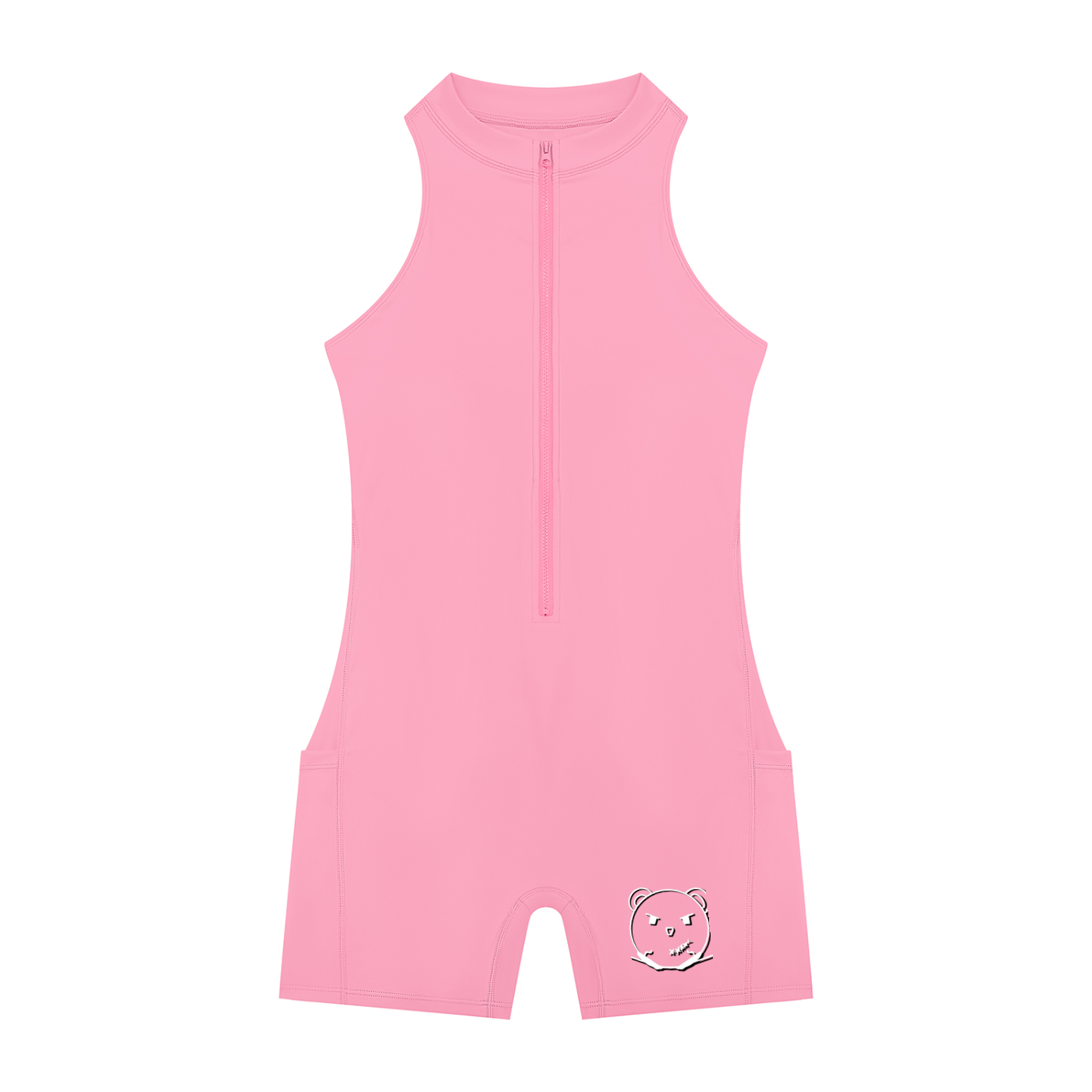 Women’s Quarter-Zip Yoga Romper