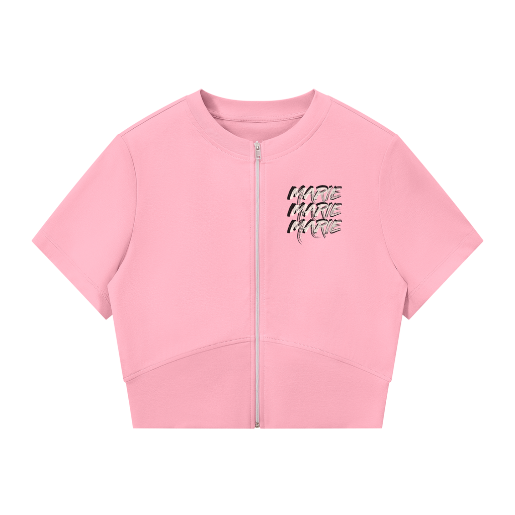 Women’s Paneling Full Zip T-Shirt