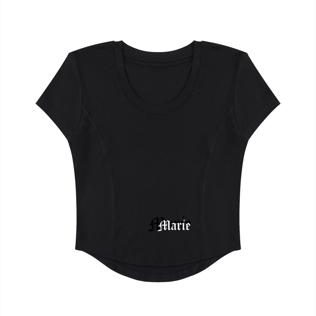 Women's Paneled Crop T-Shirt