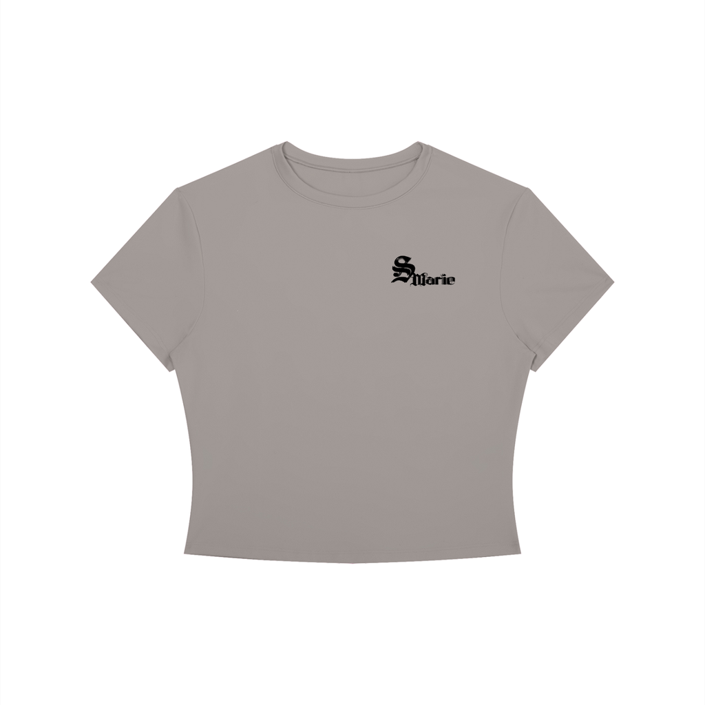 Women's Crewneck Crop T-Shirt