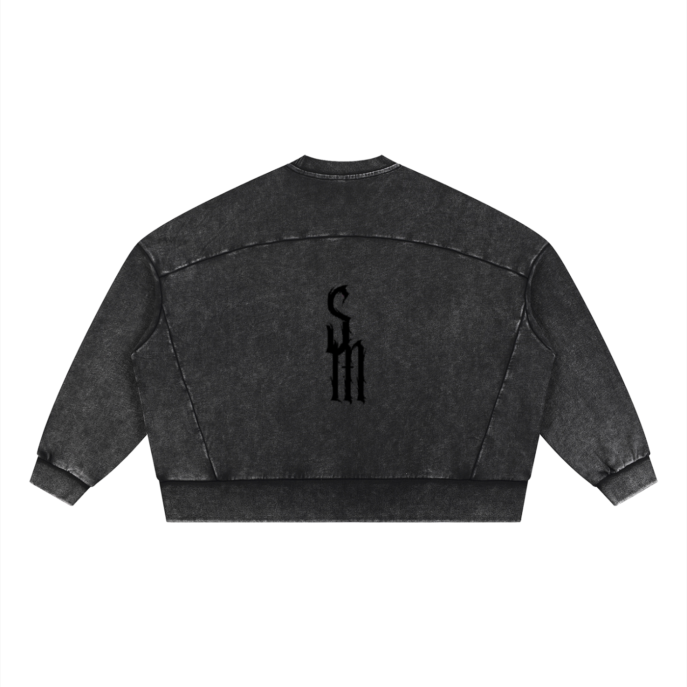 Unisex Mineral Wash Boxy Sweatshirt