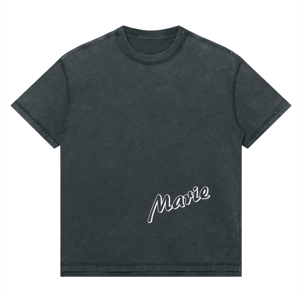 Unisex Mineral Wash Oversized T-Shirt