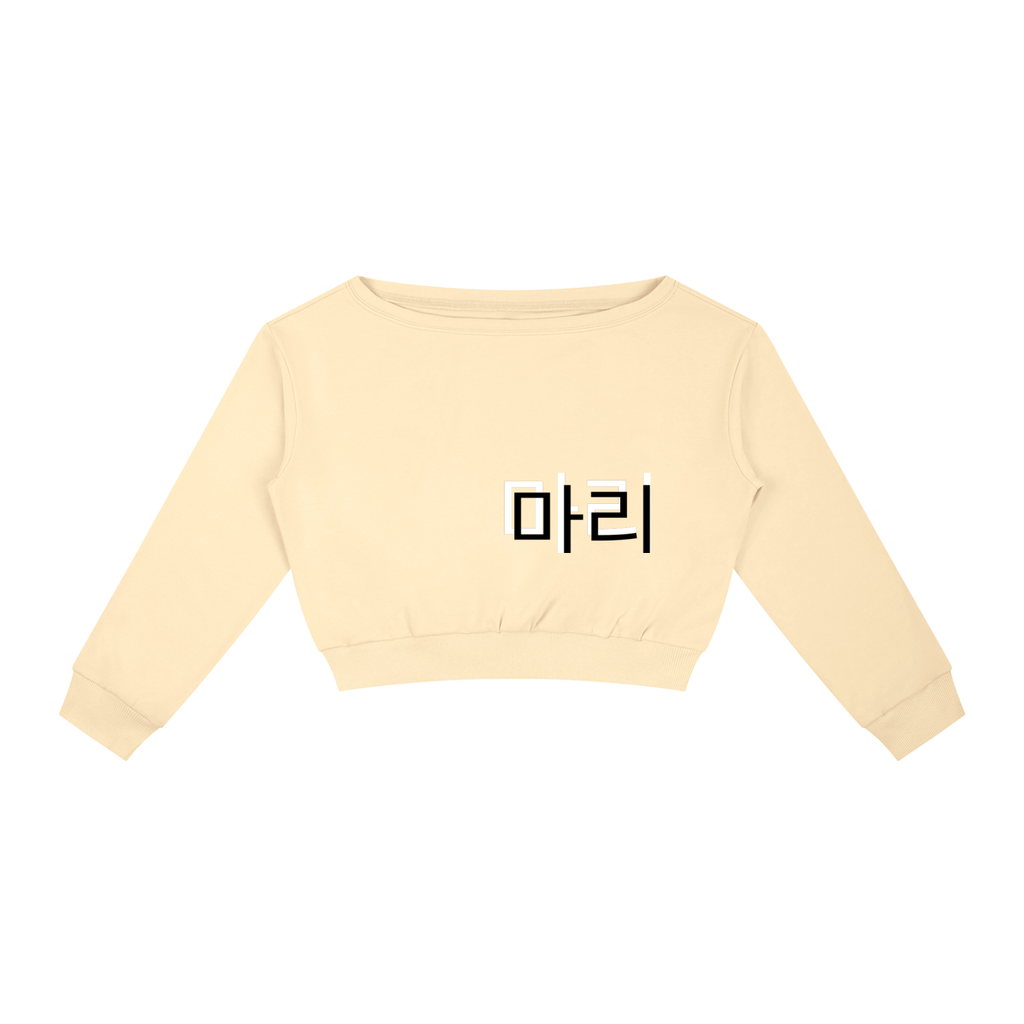 Women's Off-Shoulder Sweatshirt