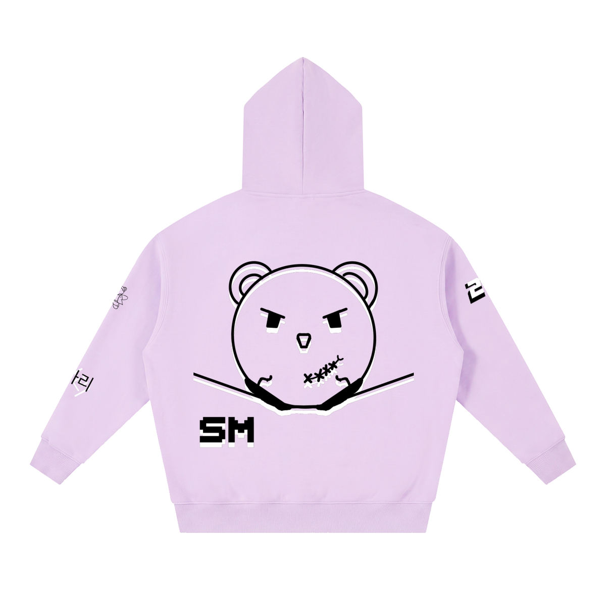Essential Oversized Boxy Fit Fleece Hoodie